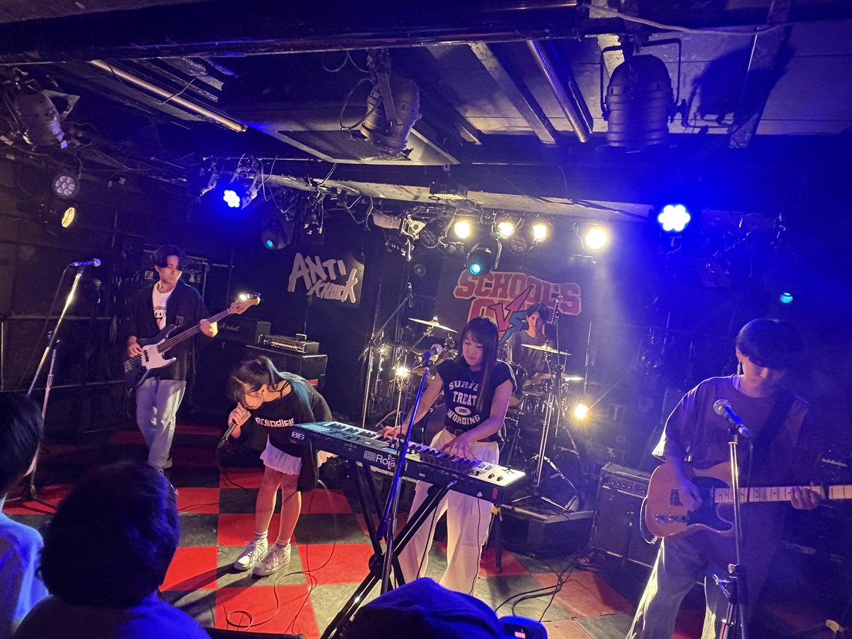 schoolsout_jp's tweet image. 【School's Out 2025】
🌃新宿予選🌃
2バンド目 Aブロック
アイゾメヤドク
#スクールズアウト
#schoolsout