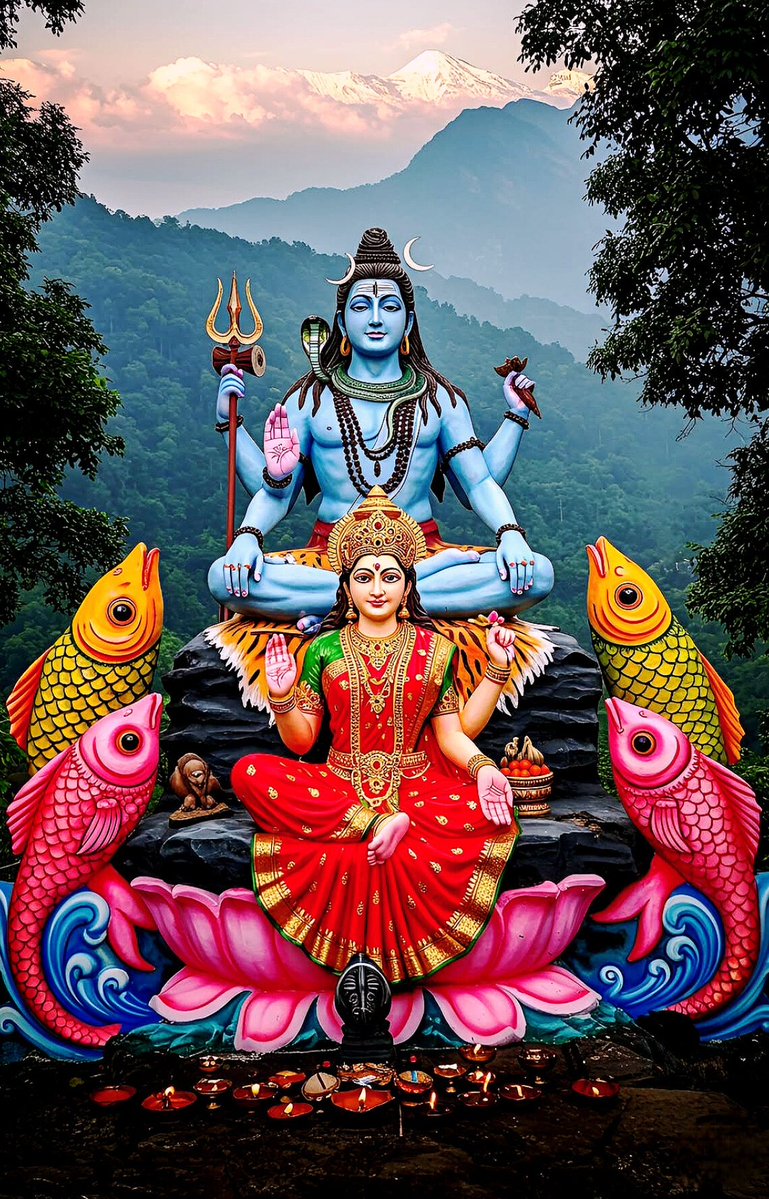जहां आदियोगी, वहां आदिशक्ति 🔱