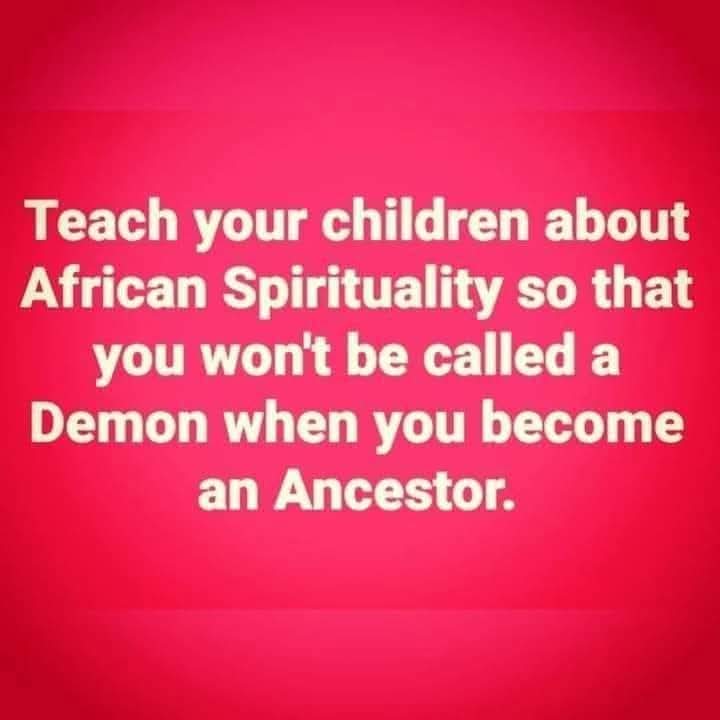 Ifawemimo's tweet image. Òwe yorùbá kan sọ pé "Òrìṣà tá bá fi ojú ẹ hàn ọmọ, ó má ń parun ni"
It is important that we nurture our children's understanding of their rich cultural roots and their unique identity.
Teach them about the importance of taking care of their Orí (destiny) and the value of…
