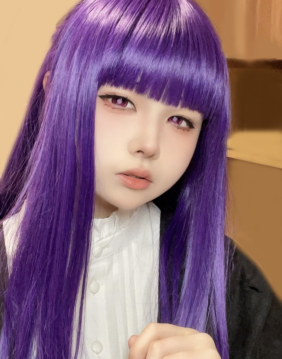 sb9hk1's tweet image. 再投稿失礼～

嫌そうなお顔の💜