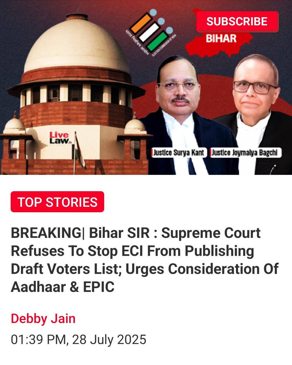 RahulSeeker's tweet image. Do the Judges not read morning Newspapers? Unaware of the blatant forgery carried out in the name of #SIR? Today's The Hindu news 70% of Bihar’s migrant workers had no clue of the SIR docs. Do the poor marginalized have none left to protect their rights???
#BiharElections