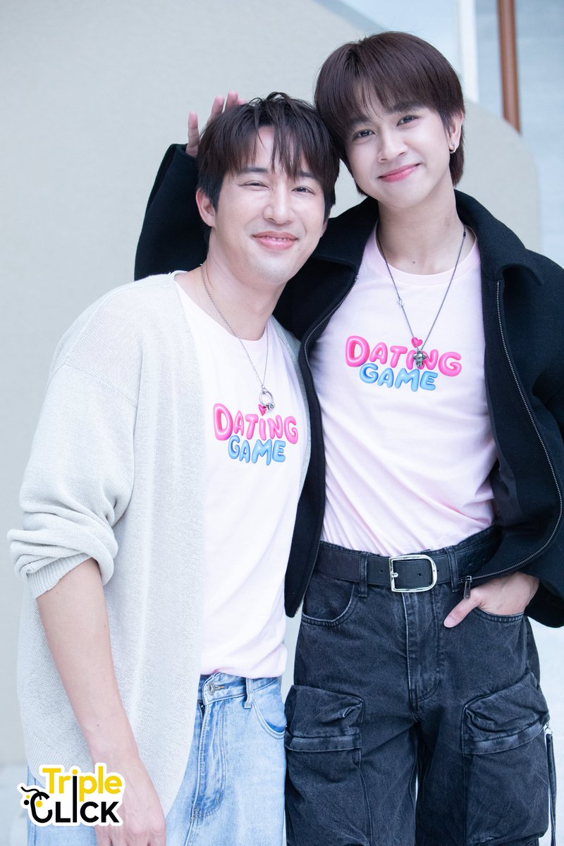 TripleclickTH's tweet image. [Pic] ยูโด ธรรม์ธัช รับบท เบย์ - ฟลุ้ค ณธัช รับบท ภัตร ในซีรีส์ #DatingGameเดทเกมนี้ต้องได้ใจนาย 

youtu.be/OeZlPE9dWWc?si…

#DatingGameTheSeries #DatingGameTH
#judo_tantachj #fluke_natouch #yudofluke