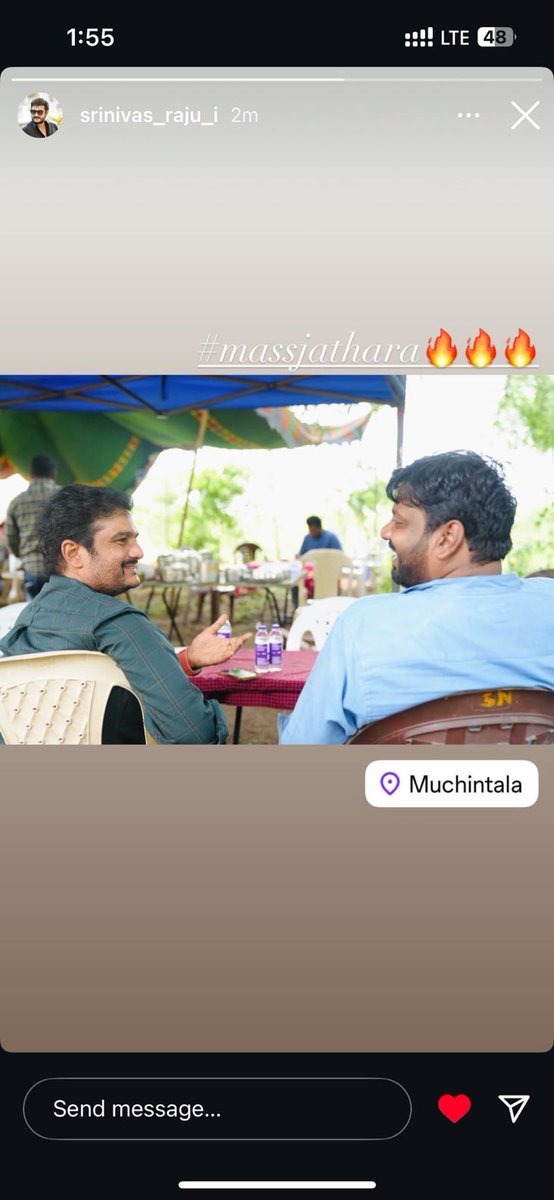 Harsha_offl2's tweet image. Final schedule begin 
#Massjathara  @BhanuBogavarapu @srinu10477 
#Raviteja
