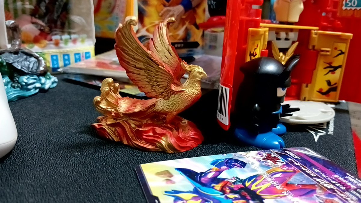 whattta's tweet image. 四神のフィギュアが凄かった！！

気に入った鳥と亀を買ってきました♪♪

これで110円は凄すぎるぞwww

100円ショップのセリアです🏠️
