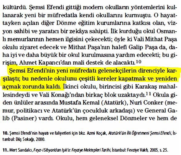 hakikitarih2's tweet image. Muallim Şemsi Efendi&apos;nin yeni müfredatı gelenekçilerin direnciyle karşılaştı; bu nedenle okulunu çeşitli kereler kapatmak ve yeniden açmak zorunda kaldı.
Cengiz Şişman, &quot;Suskunluğun Yükü&quot;, 2016, s. 276