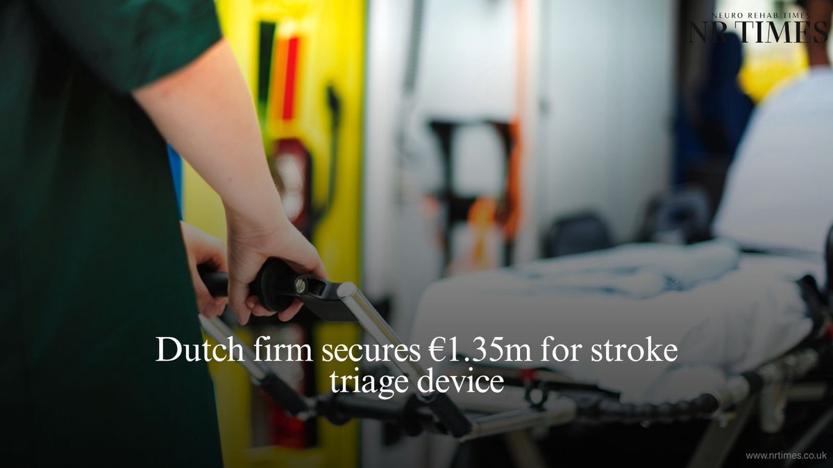 editorNRTimes's tweet image. Utrecht medtech company TrianecT has raised €1.35m to bring its ambulance-based stroke detection device, StrokePointer, to market. 

🔗 Full story: buff.ly/muH7v3K 

#StrokeNews #Medtech #NeuroRehab #BrainHealth #Innovation