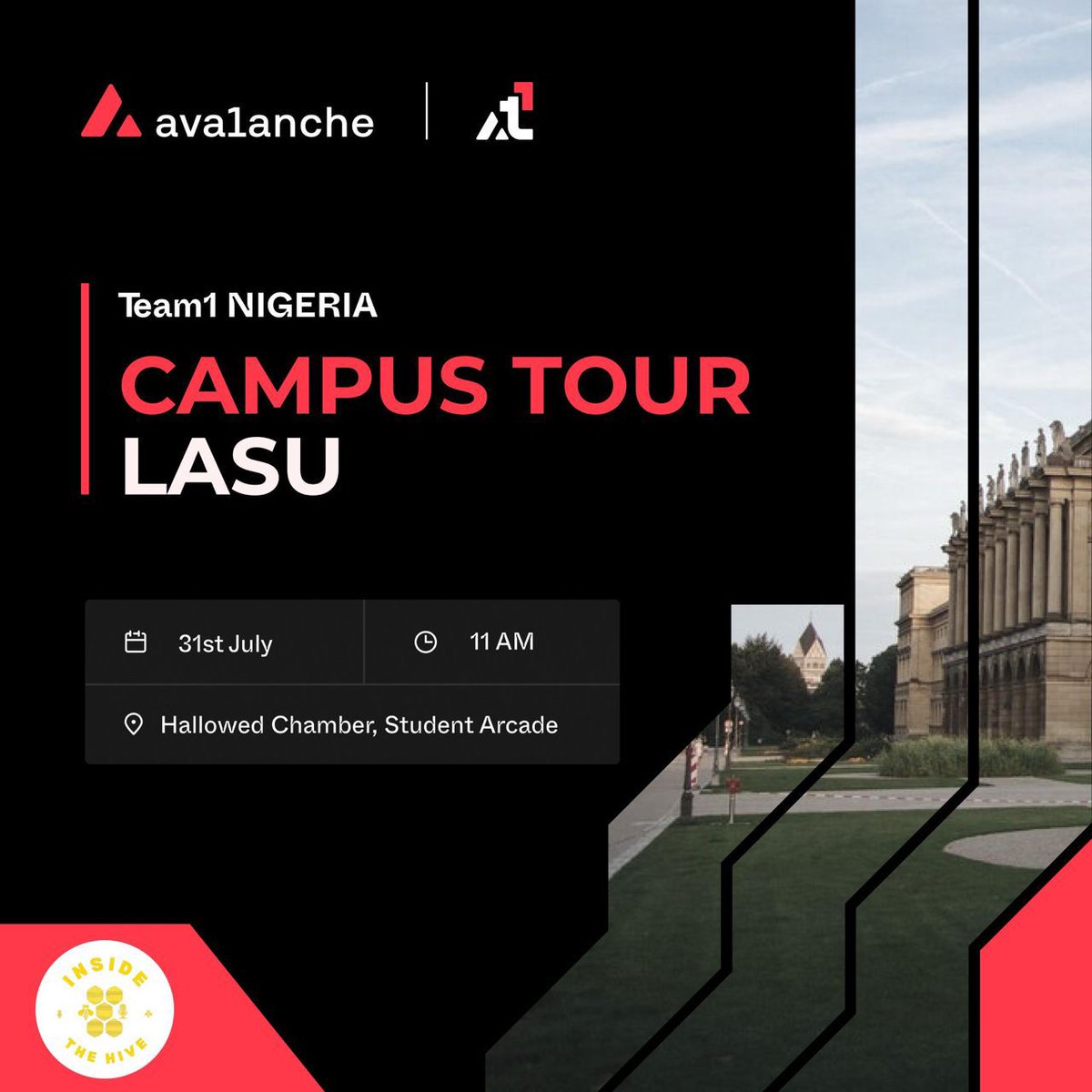 Defi Marvel 💎 (@fawazowolabi06) on Twitter photo GM CT
IRL events have been my hunts lately because I have seen how connections work with growth.
<a href="/AvaxNG/">Team1 Nigeria 🇳🇬</a> is coming to LASU OJO campus on July 31st
Are you a LASUITE or do you live in Lagos?
Let's connect and do great things together 💪
Secure your seats here 👉 GM CT
IRL events have been my hunts lately because I have seen how connections work with growth.
<a href="/AvaxNG/">Team1 Nigeria 🇳🇬</a> is coming to LASU OJO campus on July 31st
Are you a LASUITE or do you live in Lagos?
Let's connect and do great things together 💪
Secure your seats here 👉