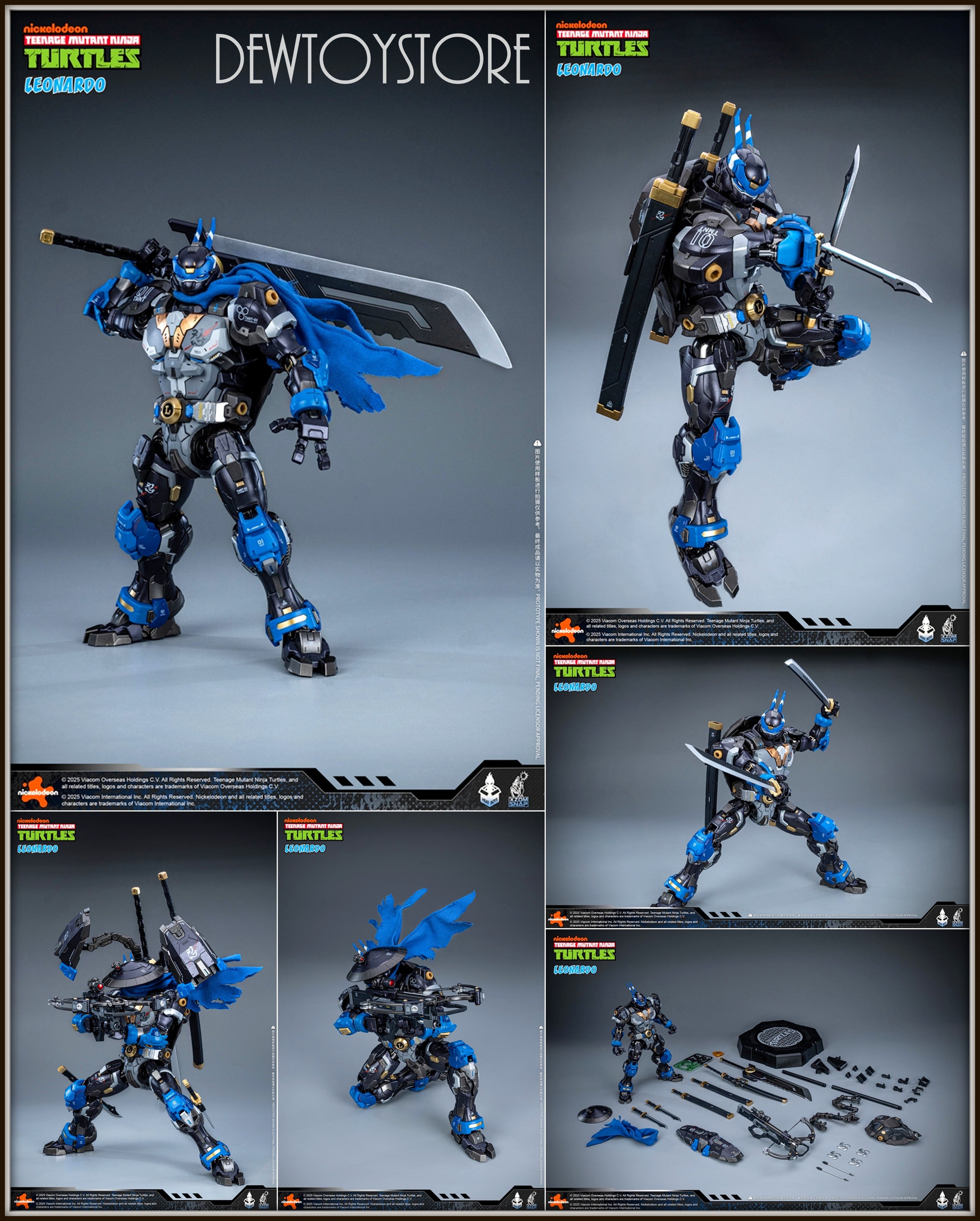 Heatboys TMNT HB0071 40周年記念 レオナルド フィギュア Heatboys