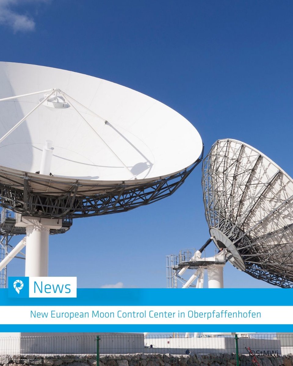 Bavaria is shaping Europe’s space future with plans for a European Moon Control Center at the DLR site in Oberpfaffenhofen. With €250 Mio. invested, 10,000 experts, and a thriving space ecosystem, Bavaria leads innovation in a sector set to hit €1.8 Bio. globally. 🚀 #bavaria
