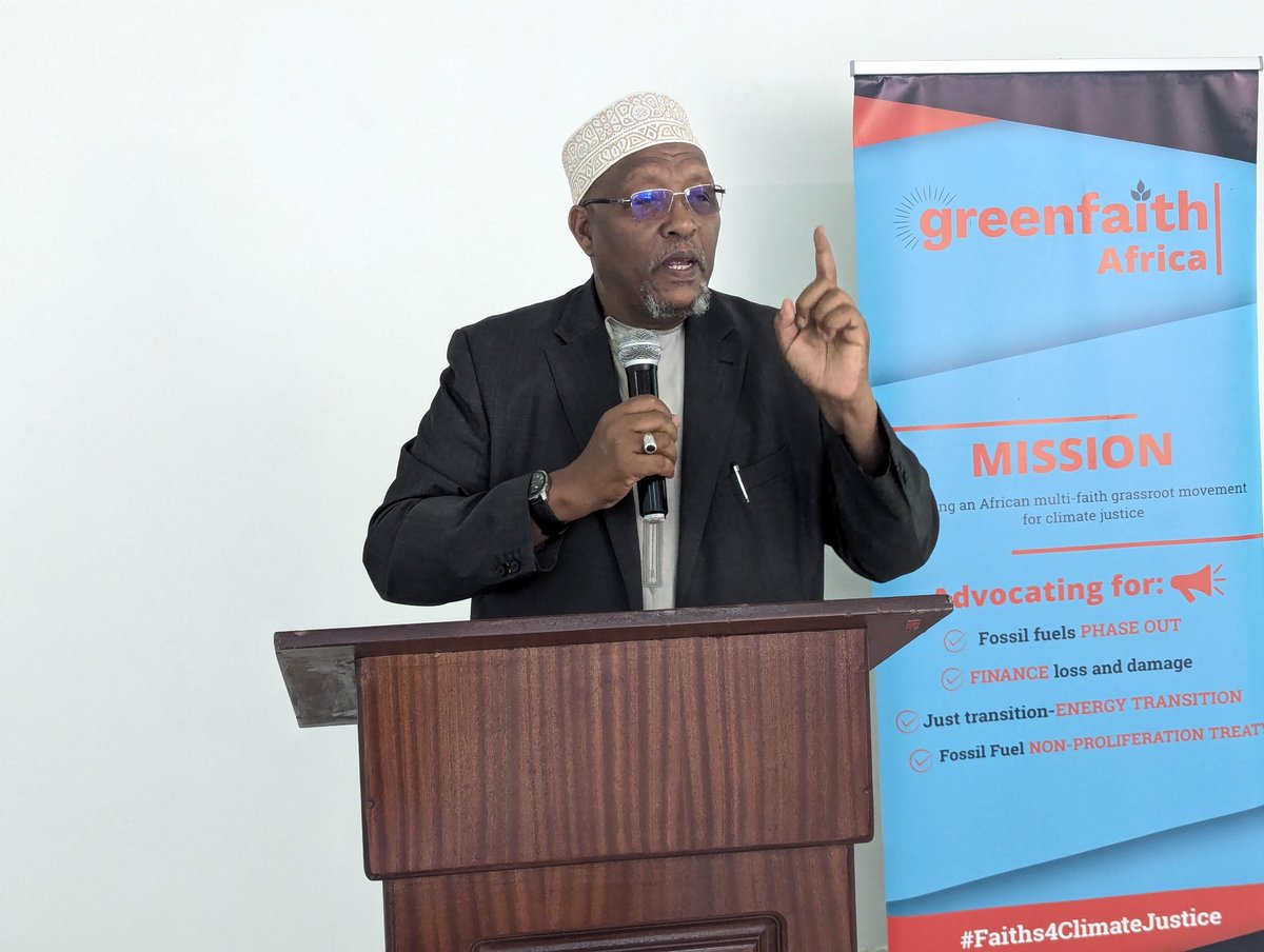 GreenFaith Tanzania (@greenfaithtz) on Twitter photo <a href="/GreenFaith_Afr/">GreenFaith Africa</a> <a href="/TotalEnergies/">TotalEnergies</a> <a href="/AfiegoUg/">AFIEGO</a> <a href="/climatelensnews/">Climate Lens News</a> <a href="/YCCUganda/">Youth Climate Council Uganda</a> <a href="/GreenAghnet/">AGHNET-Green Health Network.</a> <a href="/350Africa/">350 Africa</a> <a href="/PowerShftAfrica/">Power Shift Africa</a> <a href="/LSM_Africa/">LAUDATO SI’ MOVEMENT - Africa</a> <a href="/Eacophostcmty/">East African Crude Oil Pipeline Host Communities</a> <a href="/DontGasAfrica/">@dontgasafrica.bsky.social</a> <a href="/stopEACOP/">StopEACOP</a> “Hakika Mwenyezi Mungu huwaamuru uadilifu...”
(Qur’an 16:90)
Lakini #EACOP ni mfano wa dhulma na unyonyaji.
<a href="/TotalEnergies/">TotalEnergies</a>, haki haitapatikana kwa kuchukua ardhi ya wanyonge.
#StopEACOP #Faiths4Climate <a href="/GreenFaith_Afr/">GreenFaith Africa</a> <a href="/TotalEnergies/">TotalEnergies</a> <a href="/AfiegoUg/">AFIEGO</a> <a href="/climatelensnews/">Climate Lens News</a> <a href="/YCCUganda/">Youth Climate Council Uganda</a> <a href="/GreenAghnet/">AGHNET-Green Health Network.</a> <a href="/350Africa/">350 Africa</a> <a href="/PowerShftAfrica/">Power Shift Africa</a> <a href="/LSM_Africa/">LAUDATO SI’ MOVEMENT - Africa</a> <a href="/Eacophostcmty/">East African Crude Oil Pipeline Host Communities</a> <a href="/DontGasAfrica/">@dontgasafrica.bsky.social</a> <a href="/stopEACOP/">StopEACOP</a> “Hakika Mwenyezi Mungu huwaamuru uadilifu...”
(Qur’an 16:90)
Lakini #EACOP ni mfano wa dhulma na unyonyaji.
<a href="/TotalEnergies/">TotalEnergies</a>, haki haitapatikana kwa kuchukua ardhi ya wanyonge.
#StopEACOP #Faiths4Climate