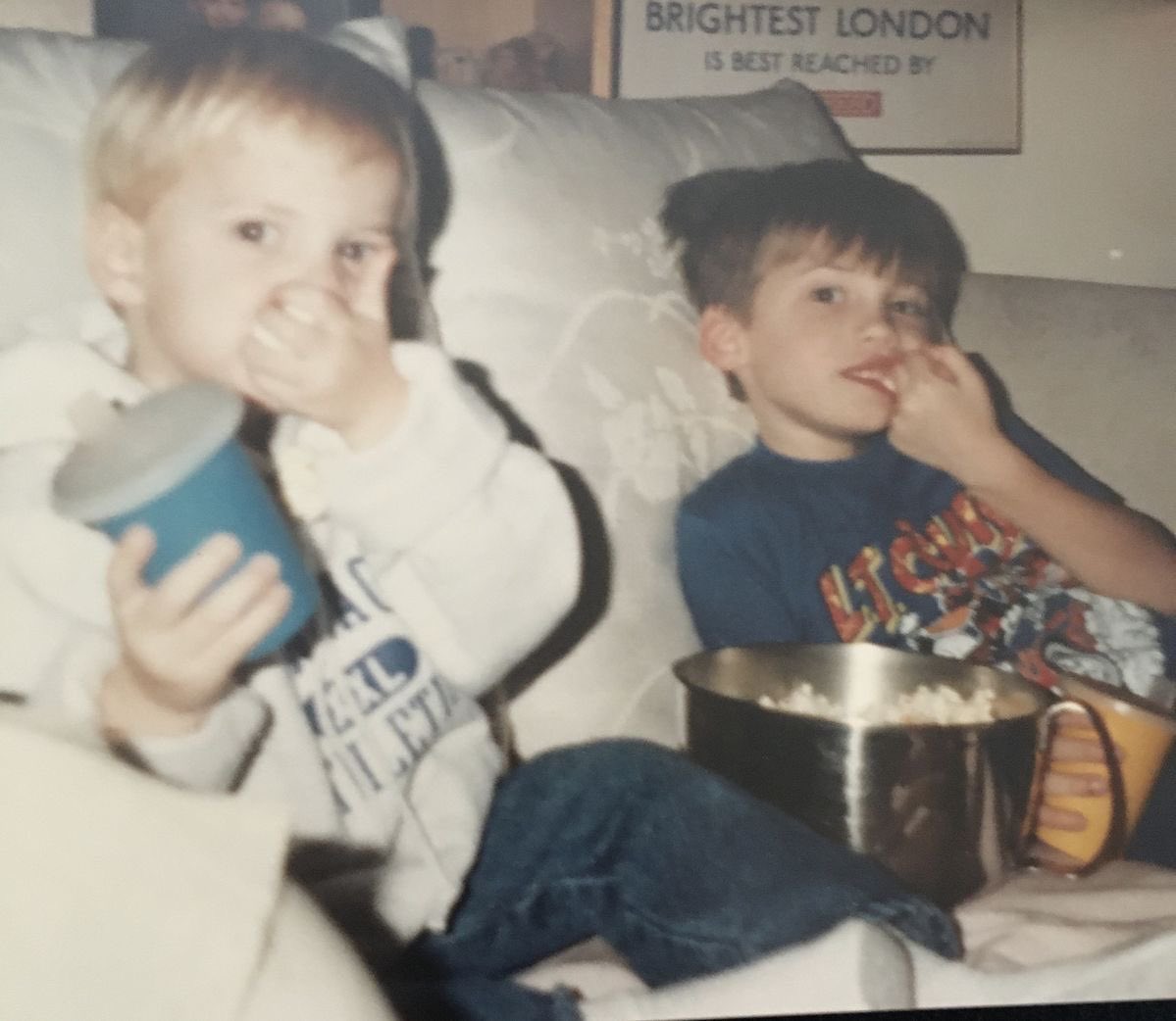 Laviaep's tweet image. I keep finding baby pictures on Pinterest?? but tell me this is not JJ and Rafe being childhood buddies