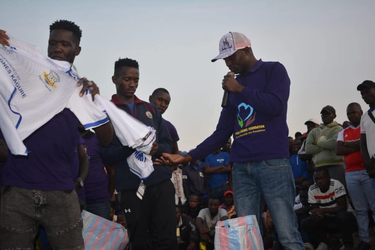 MkenyaReal_'s tweet image. Opportunities on and off the pitch—that’s what Agnes Kagure is creating. With The Jacaranda Declaration, we’re turning dreams into reality through grassroots sports.
#KanairoPeoplesGovernor @itsagneskagure