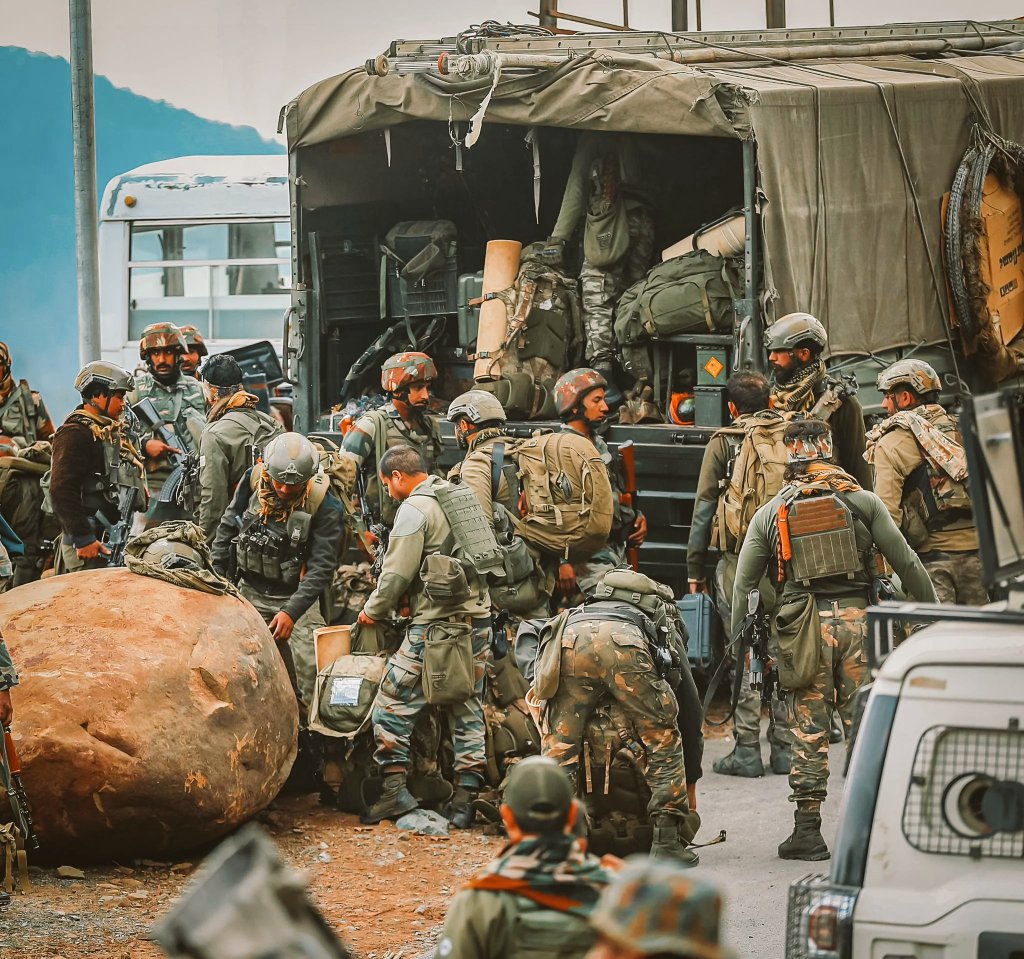 OP MAHADEV 
Three terrorist have been neutralised in an intense firefight Operation Continues