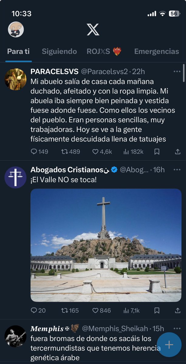 Tweeterricola's tweet image. Lo del algoritmo… mi TL es más facha que un Landrover corto 🤨