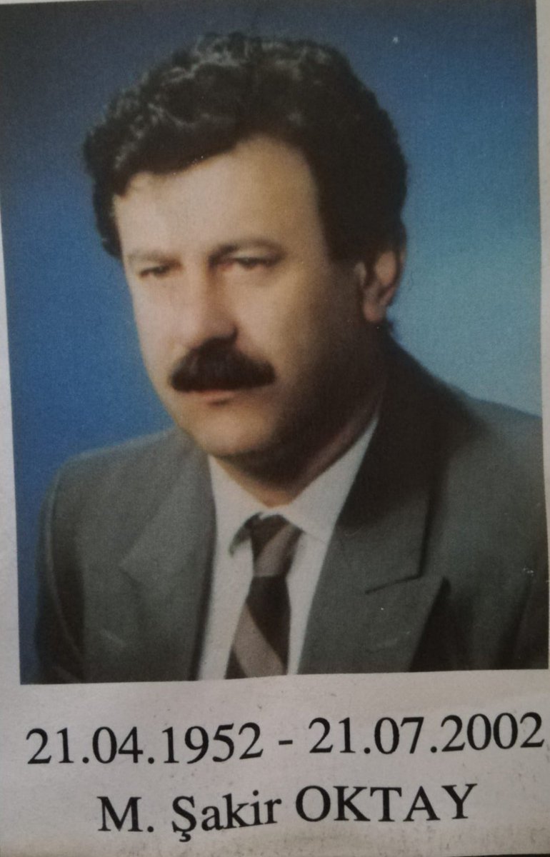 Atatürk Orman Çiftliği Müdürlüğü nün çok kıymetli abilerimizden Mehmet Şakir Oktay ın vefat yıldönümü Allah rahmet eylesin mekanı cennet olsun inşallah.