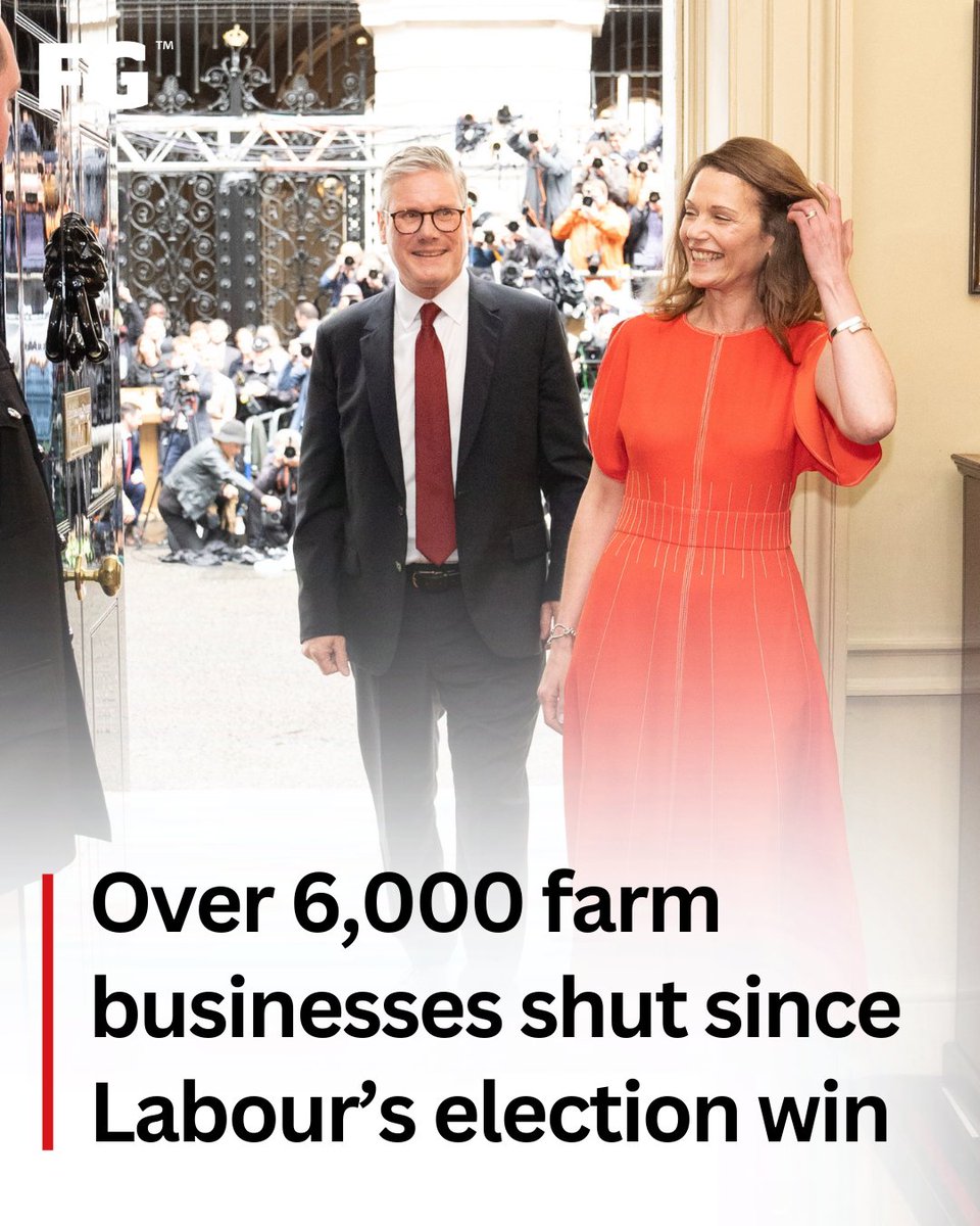 ❌ ONS figures have revealed that 6,365 agriculture, forestry and fishing businesses have closed over the past year, which is the highest since quarterly data was first published in 2017. 

Despite a total of 3,190 new businesses having been created in the sector during the same