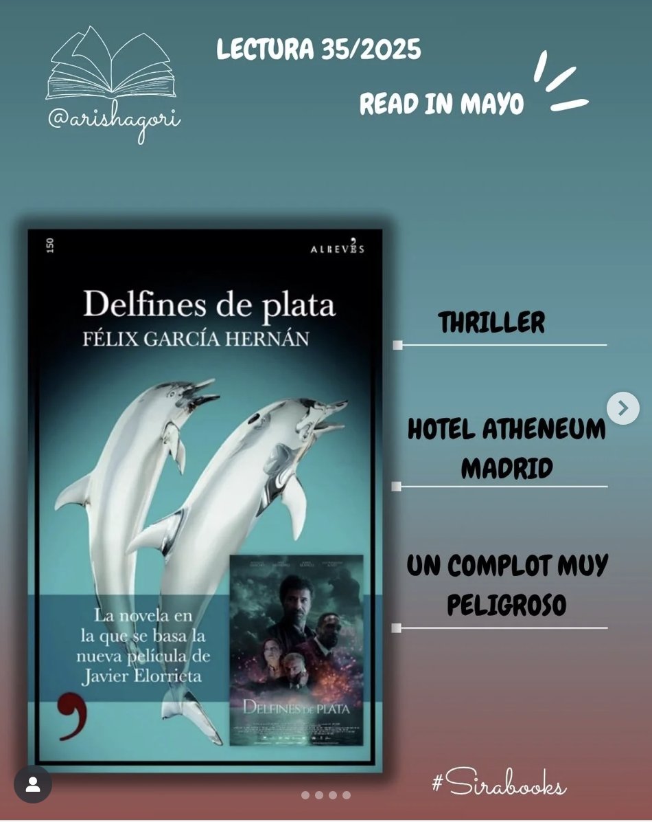 "Un final muy digno de esta maravillosa novela, muy bien llevado, sin flecos sueltos, trepidante y de los que te dejan sin respiración". Un millón de gracias a @arishagoripor esta fantástica reseña. instagram.com/p/DKr7ftmMhwY/…