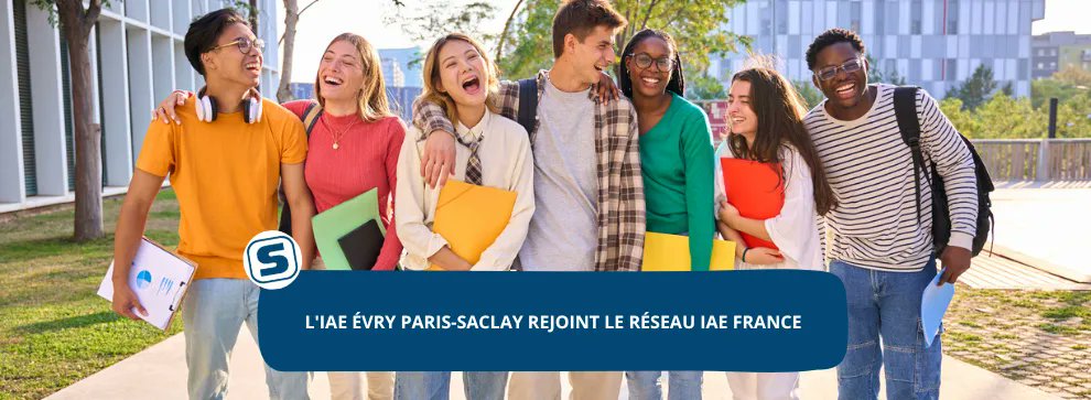 studyrama's tweet image. L’@IAEFRANCE poursuit son développement avec l’intégration de l’#IAE Évry Paris-Saclay, qui devient le 39ᵉmembre du réseau. #université #formation #enseignementsupérieur

Pour plus d’infos : bit.ly/4faGo7D