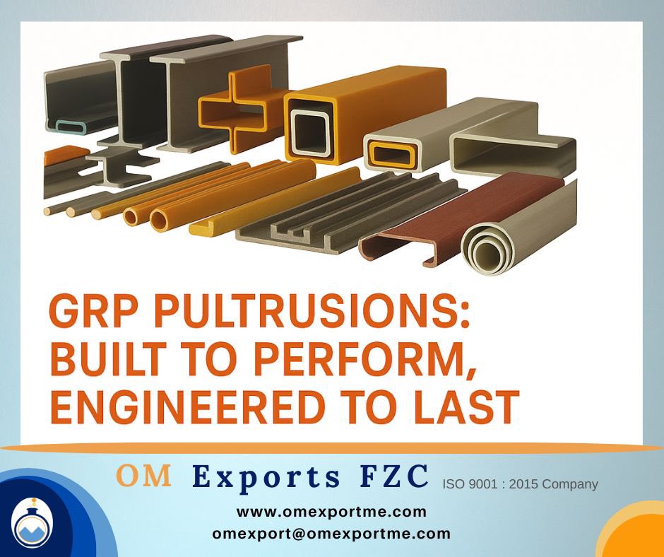 ExportMe's tweet photo. GRP Pultrusions
#GRP #Pultrusion #fiberglass #UAE #fiberglassdistributor #grpindustries #constructionindustry  #coolingtowers  #paneltanks #industrialequipment #chemicals #cosmetics #marine #instrumentation https://t.co/6FbtdWs13m
