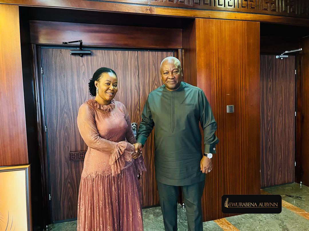 eaaubynn's tweet image. A Grateful Note to His Excellency the President - John Dramani Mahama. 

On the occasion of my official swearing-in as Member of Parliament, I had the distinct honour of meeting His Excellency, the President of the Republic of Ghana. It was a moment grounded in reflection and…