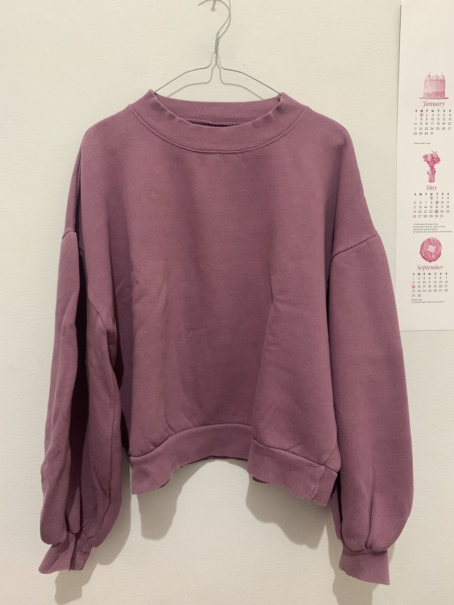 wts sweater/crewneck oversized 40K