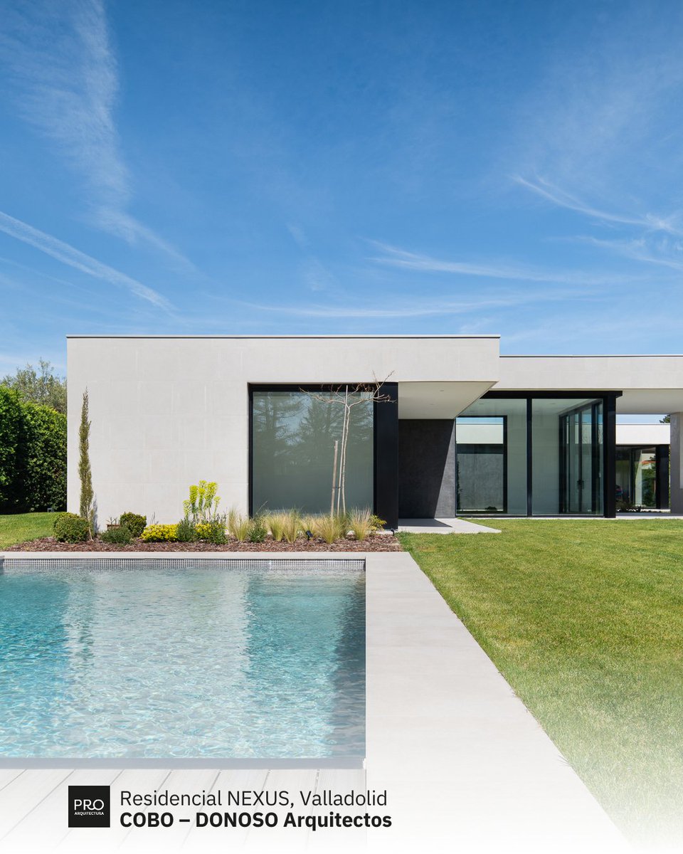 proarquitectur's tweet photo. 🌿 NEXUS by COBO-DONOSO Arquitectos en Valladolid: un anexo residencial que borra fronteras entre interior y exterior. Gimnasio, piscina climatizada y espacios multifuncionales con diseño sostenible.

🔗 https://t.co/ZZkTfypsq4 https://t.co/zdjFSGNMzG