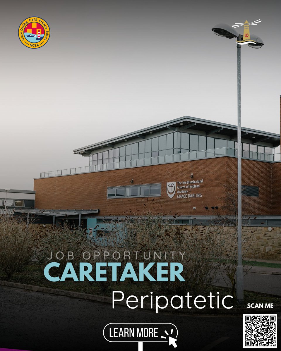 🔧 We're #Hiring! 🧰

Are you a hands-on problem solver with a passion for keeping things running smoothly? We're looking for a Peripatetic Caretaker to join our team!

📍<a href="/NCEA_GD_Primary/">NCEA Grace Darling C of E Primary School</a>
📅Monday 11th August 2025

🔗 ncea.org.uk/careers/facili…

#Caretaker #PrimarySchool