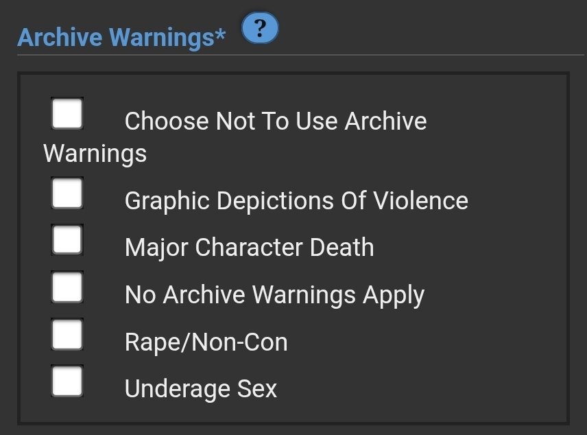 Unfunny_Potato's tweet image. Am I woke or should the last two warnings not exist?