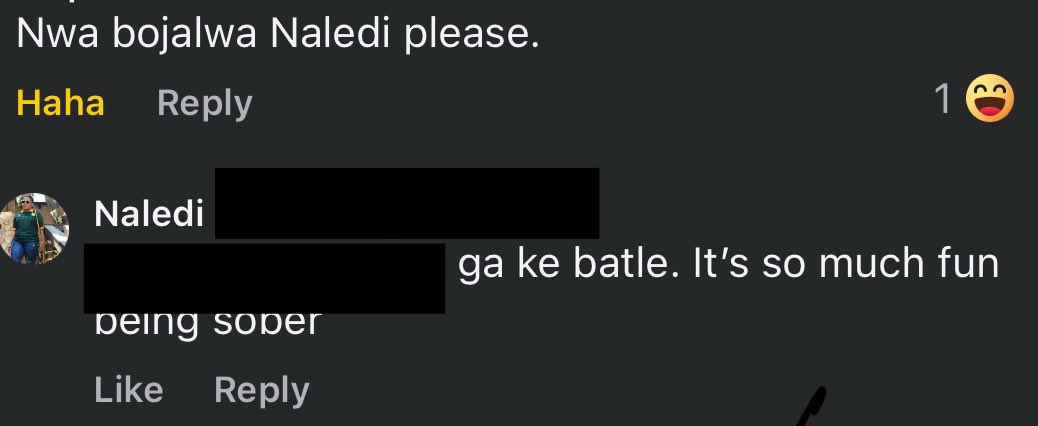 Nalzzy's tweet image. Ke ba nyoboka gore 🤣🤣💀. I’m having too much fun being sober.