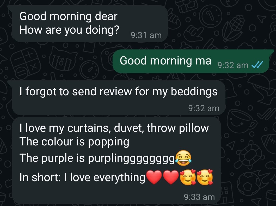 __shakeerah's tweet image. Book us today, we&apos;re good at what we do 😄🤌.
New week, new reviews