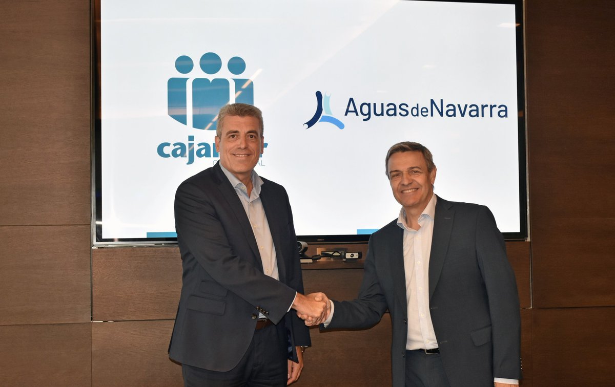 🤝 <a href="/Cajamar/">Grupo Cajamar</a> firma una operación de financiación con Aguas de Navarra

plataformatierra.es/actualidad/caj…

💧 Fruto de este acuerdo se optimizará el coste de las obras de la Zona Regable de la Ampliación de la 1ª Fase del Canal de Navarra