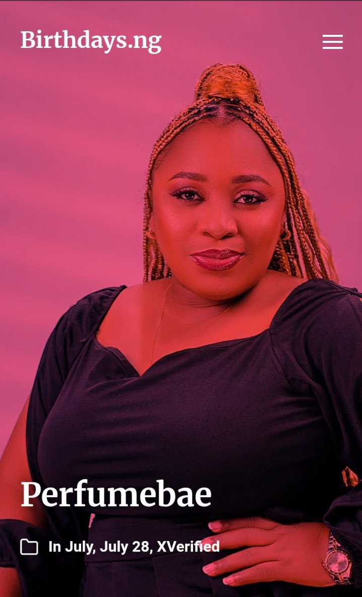 Birthdaysng's tweet image. Your birthday page birthdays.ng/perfumebae @NseIkpe3
Men and women shall always compete to favour you by the Grace of GOD. Happy wonderful birthday.