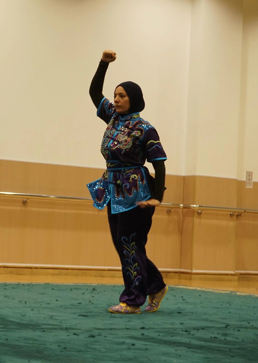 Meet the #KungFu Masters! Four international students from China University of Geosciences (CUGB) are showcasing their skills at the 2025 China Collegiate #Wushu Routine Championship. #StudyInBeijing