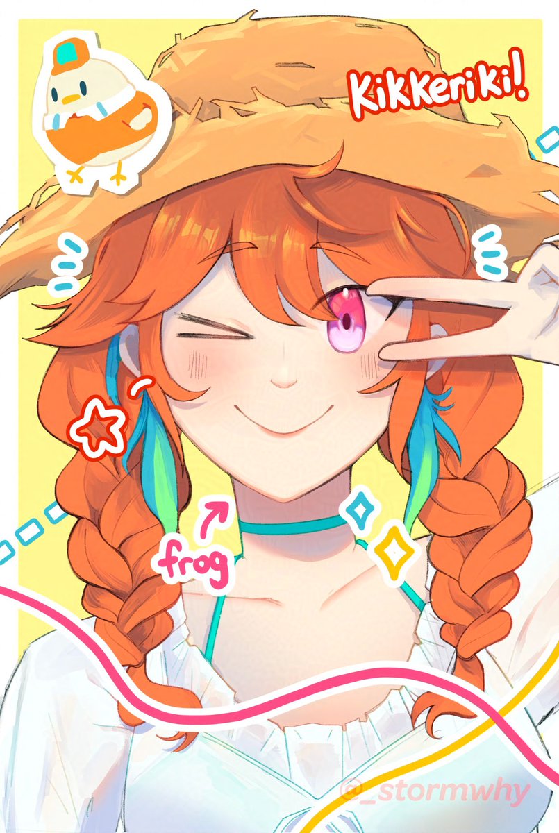 _stormwhy's tweet image. i love this outfit! it's so summery
#KFPicasso #絵ニックス