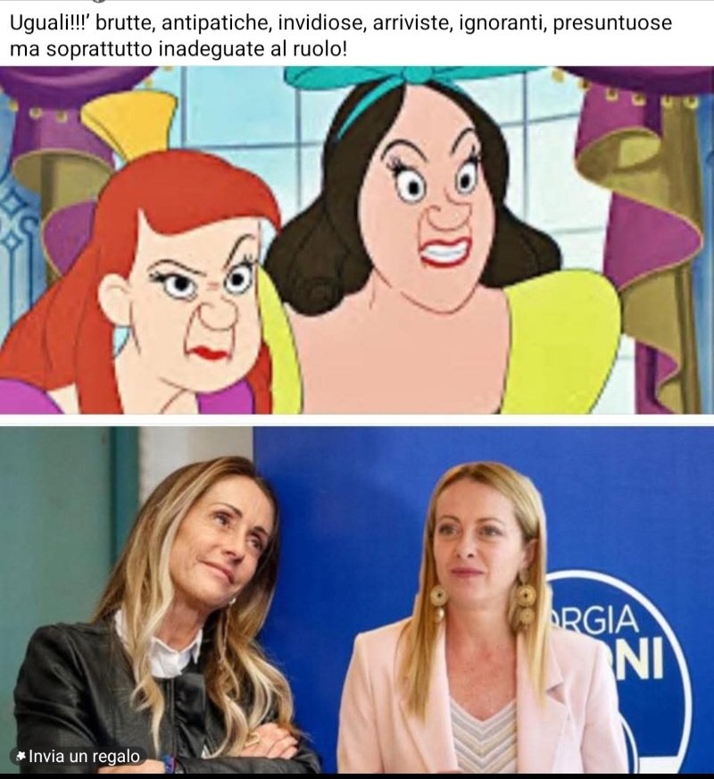 baffi_francesco's tweet image. Anastasia &amp;amp; Genoveffa, Arianna &amp;amp; Giorgia.
😁😁😁😁😁😁😁😁😁😁