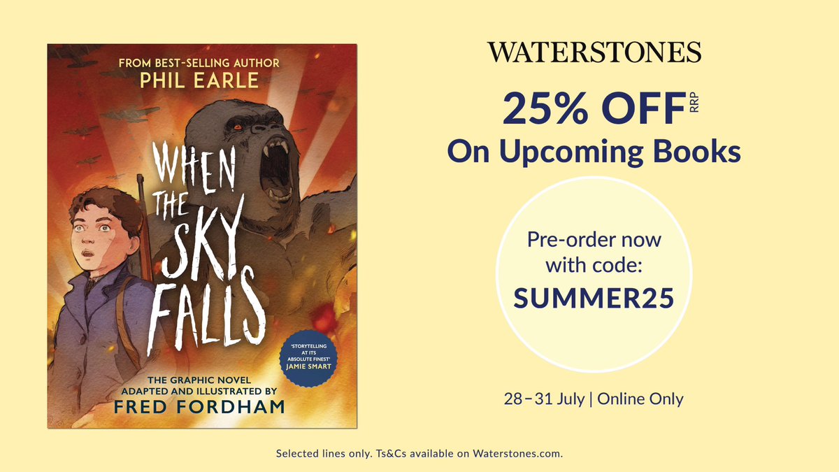 philearle's tweet image. There’s 25% off pre-orders of the graphic novel for the next couple of days…