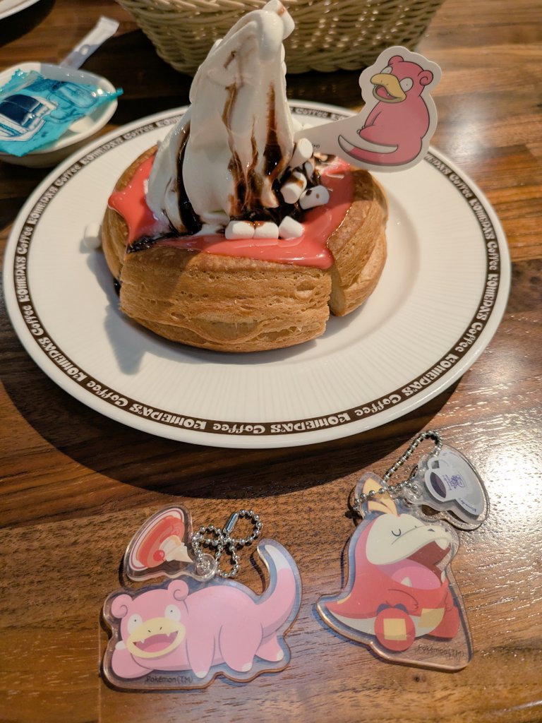 engawaparty's tweet image. ゼノブレ3周年記念イラスト間に合ったーッッッ(予約投稿済、タグも確認したぞ…)
今日はコメダでポケモン愛でてきました
カビゴン売り切れてて悲しすぎる…シロノワールめちゃくちゃ久しぶりに食べたなあ