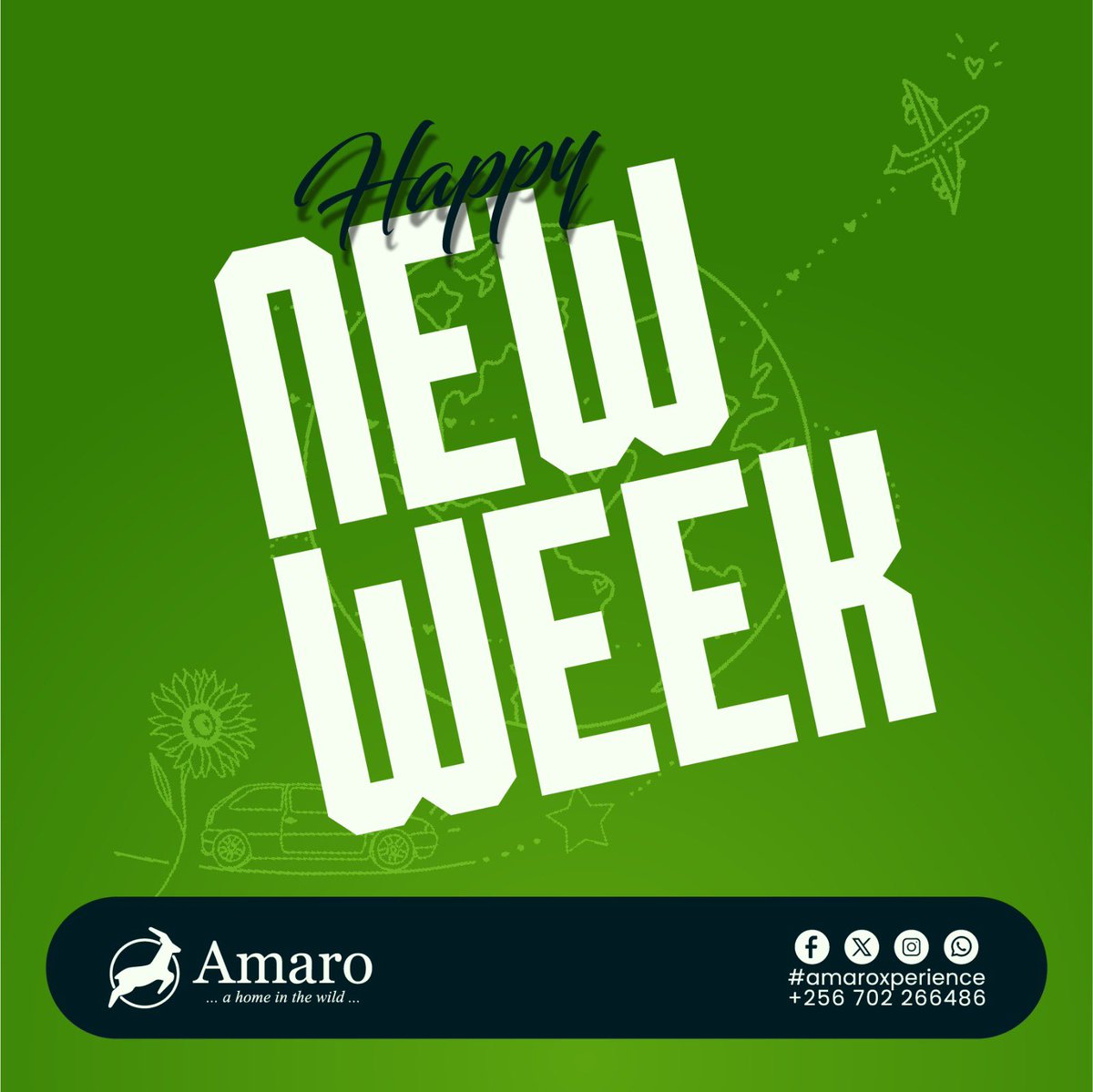 New week. New energy. 🌿
Let’s chase memories, not just moments.
This week, choose adventure, peace &amp; purpose.
We’re here to help you make it unforgettable. 💫

#AmaroXperience | #NewWeekVibes | #TravelWithAmaro|#AmaroAdventures