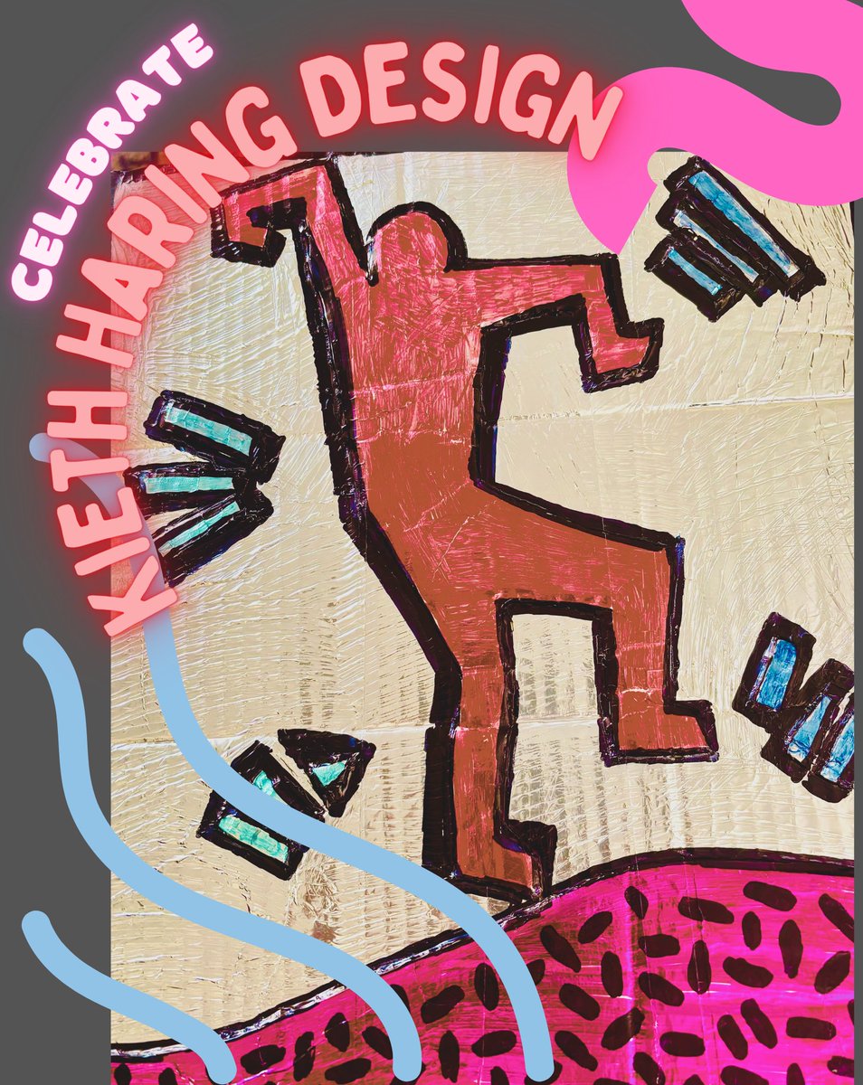 Celebration of Kieth Haring’s amazing art today <a href="/MancLibraries/">Manchester Libraries</a> Wythenshawe Forum  this session isa HAF session so booking is essential book online or in the library <a href="/MCRActive/">Manchester Active</a>
