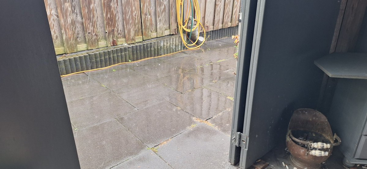 GerlantZ's tweet image. Al meer dan 30 mm gehad in een paar dagen.
Hooien is er voorlopig nog niet bij...