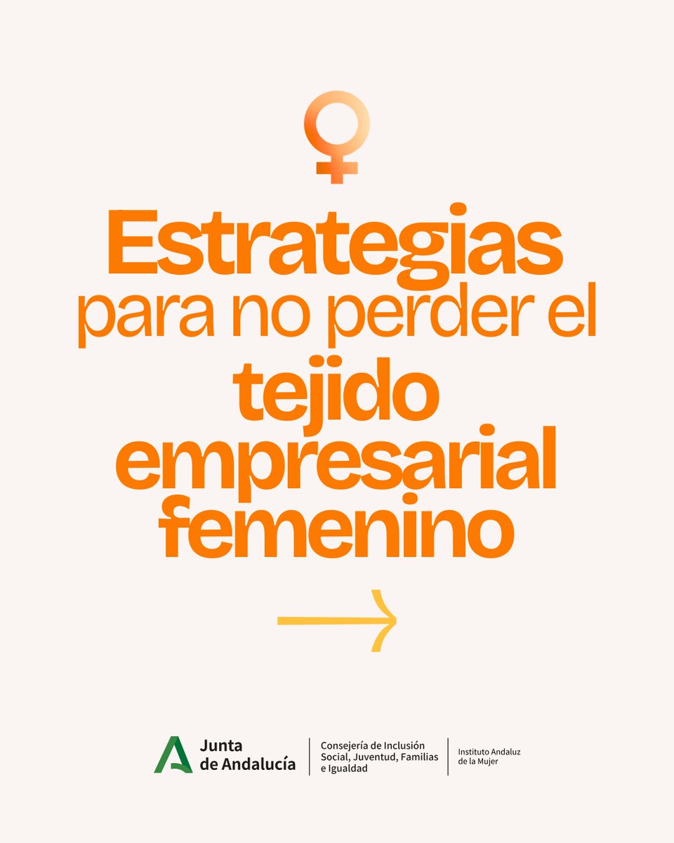IgualdadAND's tweet image. 📌 ¿Sabías que el emprendimiento liderado por mujeres es más vulnerable ante las crisis?

Desde @IAMJunta proponemos estrategias prácticas para apoyar a las empresarias andaluzas: conciliación, corresponsabilidad y trabajo por objetivos.

Descúbrelas 👉 lajunta.es/5swxl