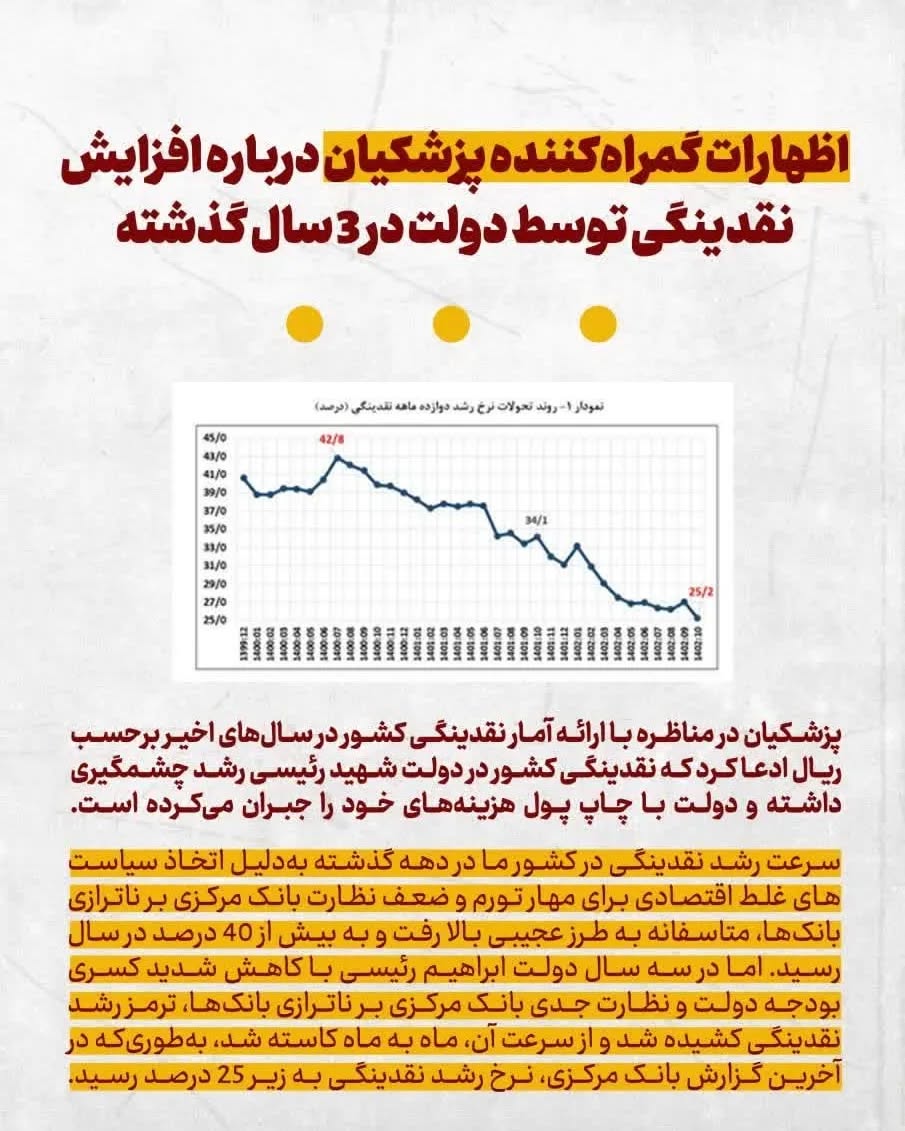 ghabrestoon1's tweet image. با تصویب لایحه‌ی ممنوعیت نشر سخنان خلاف واقع و دروغ خود پزشکیانم باید بگیرن چون تا الان کم خلاف واقع حرف نزده