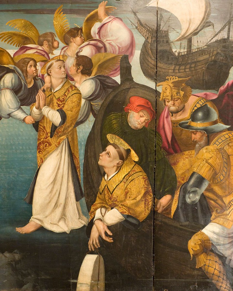 Obres a porta tancada✨️

Avui et mostrem 4 de les 6 taules del retaule de Sant Feliu (1519-1520), pintades per Joan de Borgonya (o Burgunya).

🎨 En elles, s'hi narra la vida i martiri del sant, amb escenes plenes de luxe, detalls i dramatisme. 

Quina és la que més t'agrada?