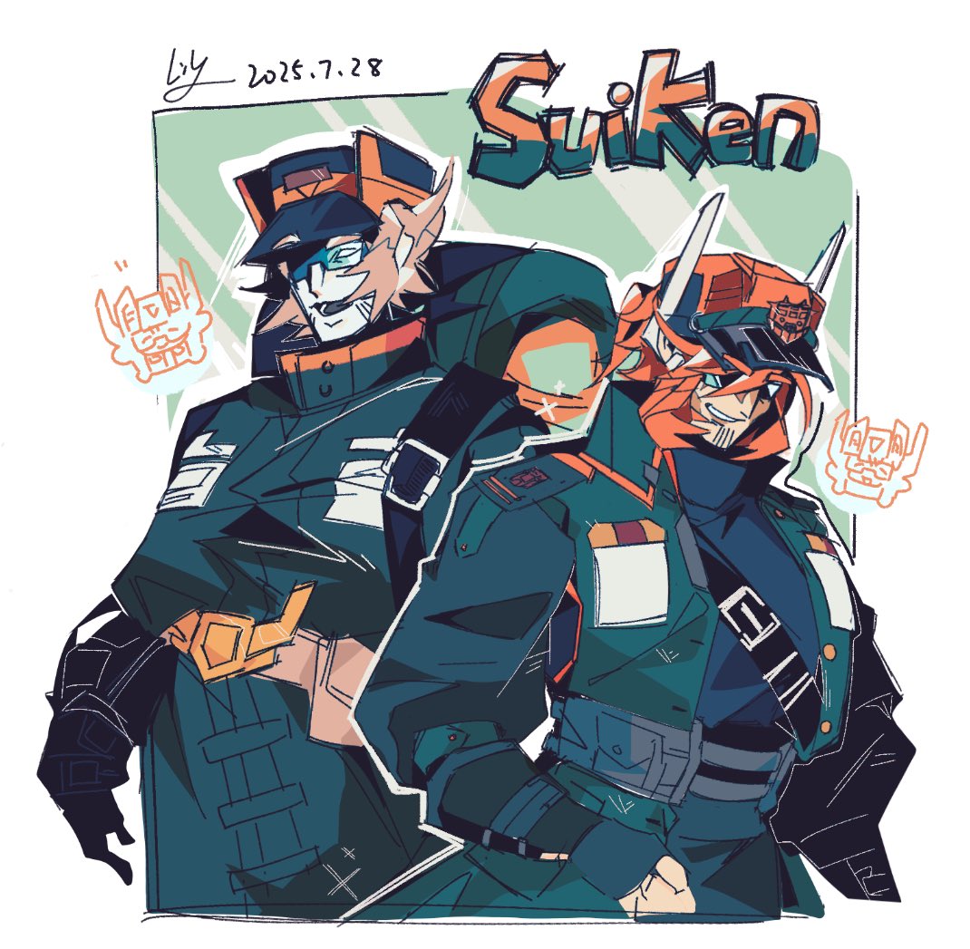 LilyW130608's tweet photo. 🎃✖️2
#Trainbots #擬人 https://t.co/fWfbrudJB4