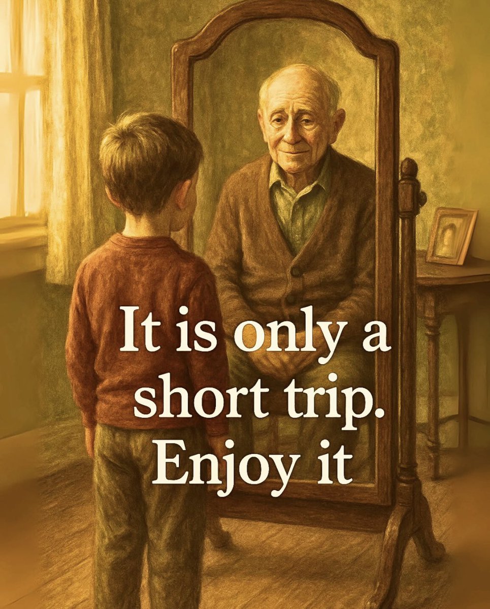 AuthorSJB's tweet image. For some reason this is really hitting home today, and making me feel so emotional.
I can’t believe where and how fast those intervening years have gone.
Make the most of your every moment.