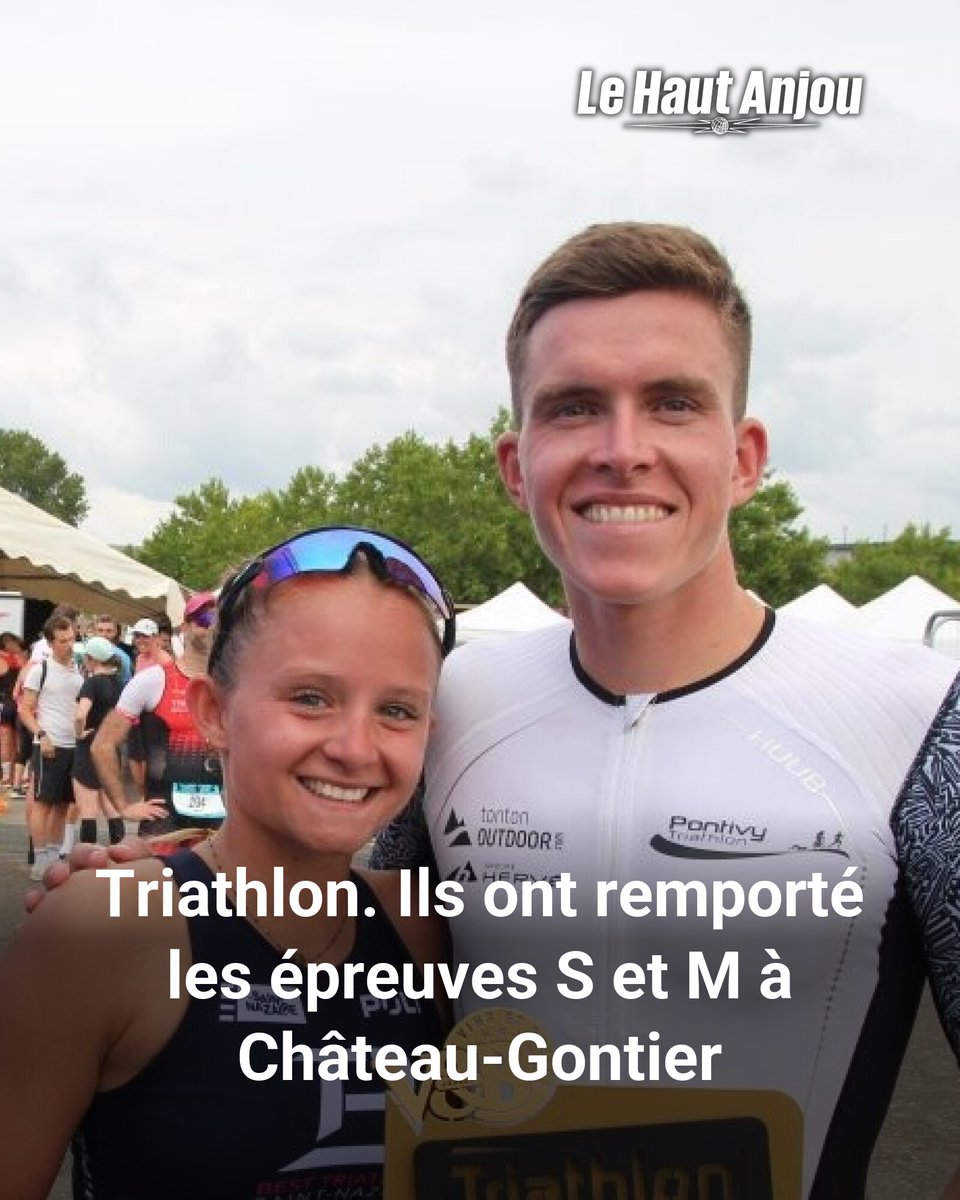 Succès retentissant au triathlon international de Château-Gontier avec 1 350 athlètes en lice et des vainqueurs fiers de leurs performances. 🏊‍♂️🚴‍♀️🏃‍♂️
➡️ l.hautanjou.fr/c8
