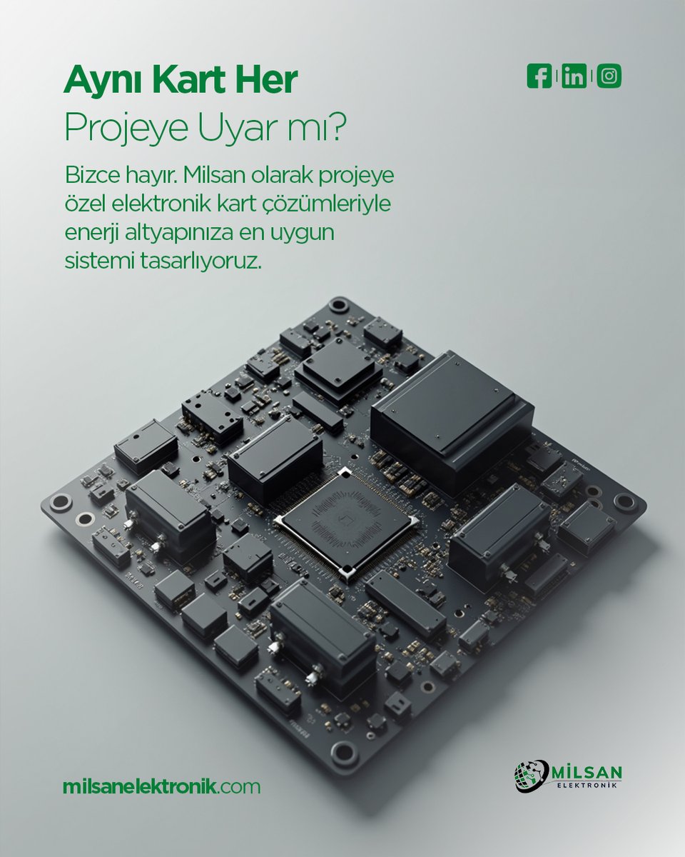 milsan_pcb's tweet photo. 🔌 Aynı Kart Her Projeye Uyar mı?

Bizce hayır. Milsan Elektronik olarak projelerinize özel elektronik kart çözümleriyle, enerji altyapınıza en uygun sistemleri tasarlıyoruz. Güçlü altyapılar, güvenilir sistemler için bizimle iletişime geçin.

🌐 https://t.co/az48JVSwIY https://t.co/BAEtjyRfmW