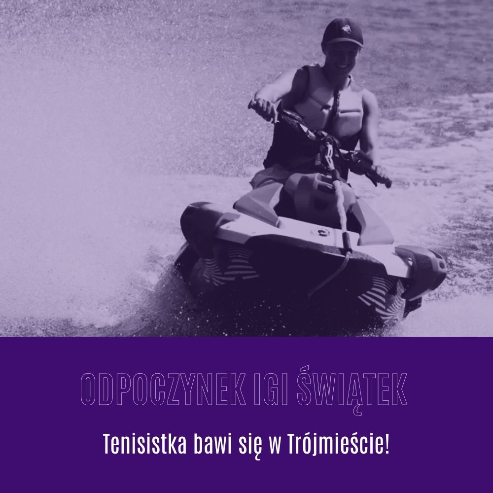 plotkopedia's tweet image. Po zwycięstwie na Wimbledonie Iga Świątek wybrała się nad polskie morze 😎 

plotkopedia.com/gwiazdy/iga-sw…