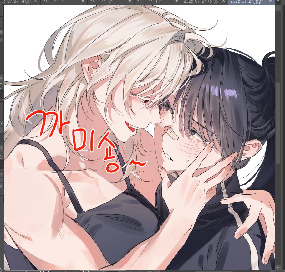0820_lakia's tweet image. 백합 컾 그린 커미션은 뭔가............퀄업이 되어서 나옴......