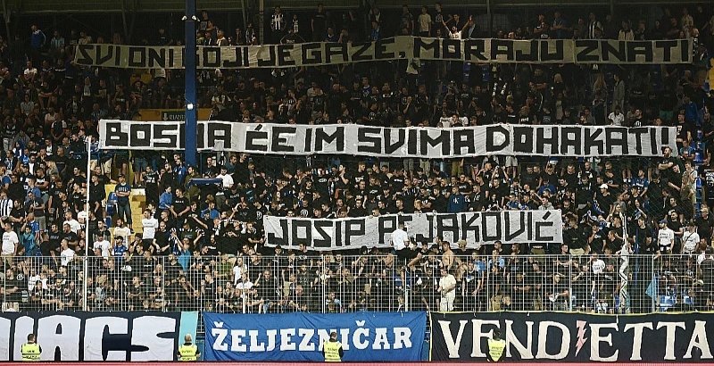 DisBalansX's tweet image. Navijači FK Željezničar.
27.07.2025. 
#JosipPejaković #Sarajevo